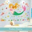 2Pcs Removable 3D Wall Stickers Bubble Mermaid Princess Decoration -05 Carousel 2