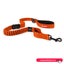 Ezydog Dog Leash Zero Shock 120cm-Orange Carousel 1