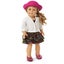 American Girl Doll~ Courtney’s™ White Fringe Jacket for 18-inch Dolls, brand new Carousel 2