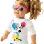 American Girl Doll ~ Courtney’s™ Graphic Sweatshirt for 18-inch Dolls, brand new Carousel 3