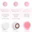 Facial Cleansing Brush 4 Modes With 3 Replacement Brush Heads -Pink Carousel 2