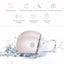 Facial Cleansing Brush 4 Modes With 3 Replacement Brush Heads -Pink Carousel 3