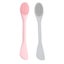 2Pcs Double-Ended Face Mask Brush -Pink+Gray Carousel 1
