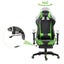 RACING CHAIR DESK CHAIR GAMING CHAIR OFFICE CHAIR WITH FOOTREST NEW DESIGN Carousel 5