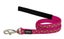 Red Dingo Dog Lead Star 12mmx1.2m -Hot Pink Carousel 1