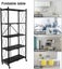 5 Tier Shelves Storage Rack New Carousel 5