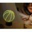 Bedside Lamp Touch Basketball Night 3D Led Table Lamps Carousel 2