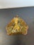 Vintage hand blown amber glass vase Carousel 5