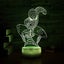 Spiderman 3D Night Lamp LED Light, Power By USB, 7 Changeable color Carousel 3