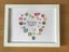 Beautiful handmade framed gift for a granddaughter, birthday, Christmas Carousel 15