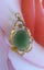 9ct yellow gold Pounamu (Greenstone) pendant Carousel 3