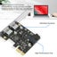 PCI-E to USB 3.0 Express Extender Card 2-port PCI 19-Pin Power Connector Adapter Carousel 3