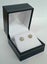 9ct Yellow Gold Dome Earrings with C.Z (20/10/22) Carousel 1