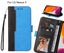 LG Nexus 5 Case Wallet Denim Leather Case Cover Carousel 1