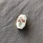 Vintage Hand Painted Porcelain Floral Brooch Carousel 8