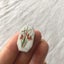 Vintage Hand Painted Porcelain Floral Brooch Carousel 18