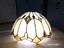 one beautiful curved glass Table lamp Tiffany leadlight Carousel 3