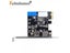 2-port USB 3.0 PCI-e Expansion Card PCI Express PCIe USB 3.0 Hub Adapter 2-port Carousel 6