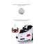 LICENSED BENTLEY GTC KIDS TOY CAR,RIDE ON AND REMOTE CONTROL CAR,WHITE Carousel 4