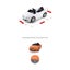 LICENSED BENTLEY GTC KIDS TOY CAR,RIDE ON AND REMOTE CONTROL CAR,WHITE Carousel 6