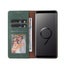 Nokia 3.1+ suede wallet case ultra slim concealed magnet green Carousel 3