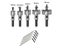 New 5Pcs Universal Hole Saw Set Metal Cutter on Afterpay Carousel 2