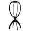 Foldable Wig Stand Holder (Black) Carousel 1