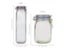 12 Pieces Mason Jar Zipper Bags Reusable Snack Saver Bags For Travel Kids Carousel 4