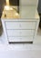 Daisey Mirrored 3 Drawer Bedside Table LARGE *30%OFF Carousel 3