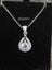 Buy 2 get 1 free 3ct Lab grown diamond Necklace waterdrop Carousel 11