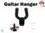 Guitar Hanger Wall Mount Display Guitar Violin - Guitar Hanger Carousel 1