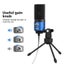 Fifine Premium Condenser USB Connected Recording Microphone Carousel 7
