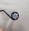 1 ct each moissanite Diamond Earrings 6-prong Carousel 3