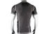 Mens Short Sleeve Swimming Surfing Rash Guard Black White Color Shirt Carousel 5