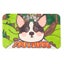 Touchdog 50cm Rectangle Gripped Pet Cat Dog Soft Resting Sleeping Mat Pad Corgi Carousel 1