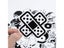 50pcs Black White Random Stickers Punk Anime JDM Sticker For Kid DIY Luggage Carousel 3