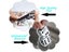 50pcs Black White Random Stickers Punk Anime JDM Sticker For Kid DIY Luggage Carousel 5