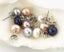 925 Sterling Silver Button Pearl Stud Earrings 8.5mm "Treena" (White) Carousel 9