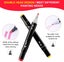 30PCS Marker Pen Set Dual Heads Graphic Artist Craft Sketch Copic Oily Markers Carousel 3
