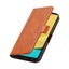 Oppo Reno 12 F 5g wallet case cowhide finish side magnet buckle tan Carousel 3