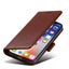 Redmi 10 PU leather wallet case cowhide finish lanyard brown Carousel 3