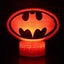 Batman 3D Night Lamp LED Light, Power By USB, 7 Changing color Carousel 4