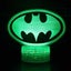 Batman 3D Night Lamp LED Light, Power By USB, 7 Changing color Carousel 5