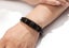Men's Woven Leather Bracelet Stainless Steel -- new Carousel 2