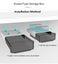 Under Desk Drawer, Pencil Pens Keys Makeup Sundries Storage Box - Grey Carousel 8