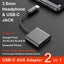 2-in-1 USB-C to 3.5mm Adapter Charging & Audio for - Brand New NZ Stock Carousel 1