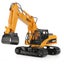 HUI NA TOYS 1570 Excavator Timber Grab Crawler 2.4G 16CH RC Engineering Vehicle Carousel 8