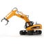 HUI NA TOYS 1570 Excavator Timber Grab Crawler 2.4G 16CH RC Engineering Vehicle Carousel 9