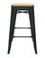 Amelie Barstool 66cm – Matt Black / Natural Elm Carousel 2