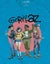 Gorillaz T Shirt Group Circle Rise Band Logo new Official Mens Sapphire Blue Carousel 3